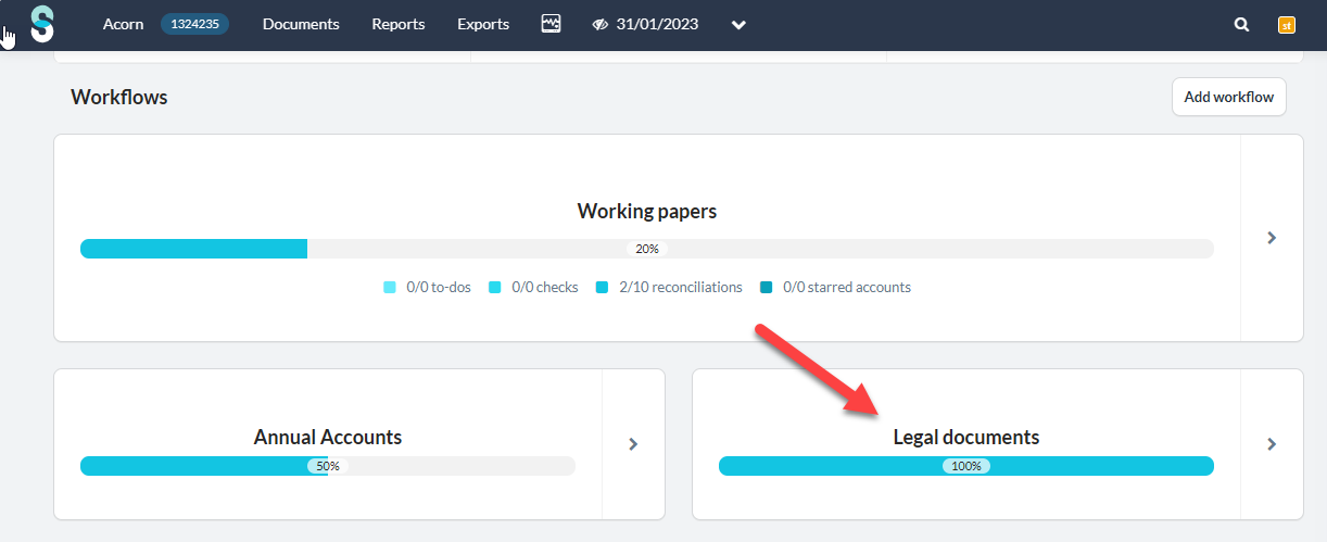 Legal accounts in Silverfin  (next part)