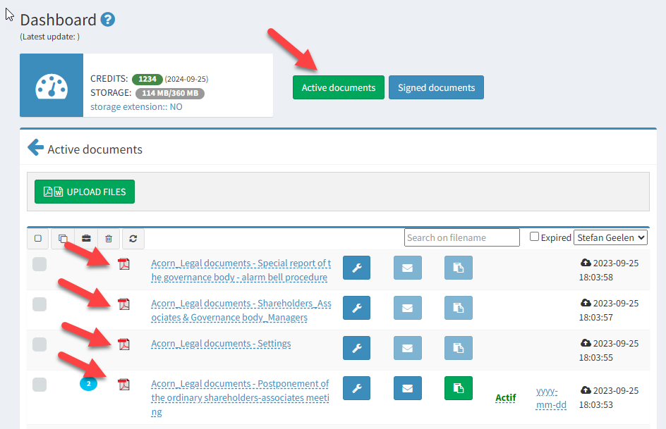 Legal accounts in Silverfin  (next part)