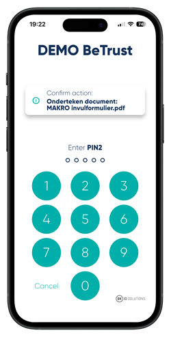 Signer un document avec Smart-ID dans votre compte OKSign