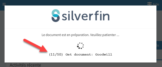 Teste de liquidité Fintrax dans Silverfin et dans votre compte OKSign  ( part prochain)