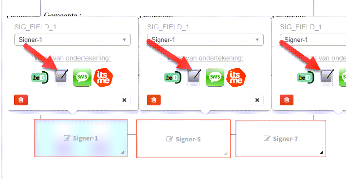 Change signing option in your OK!Sign account (part 4)